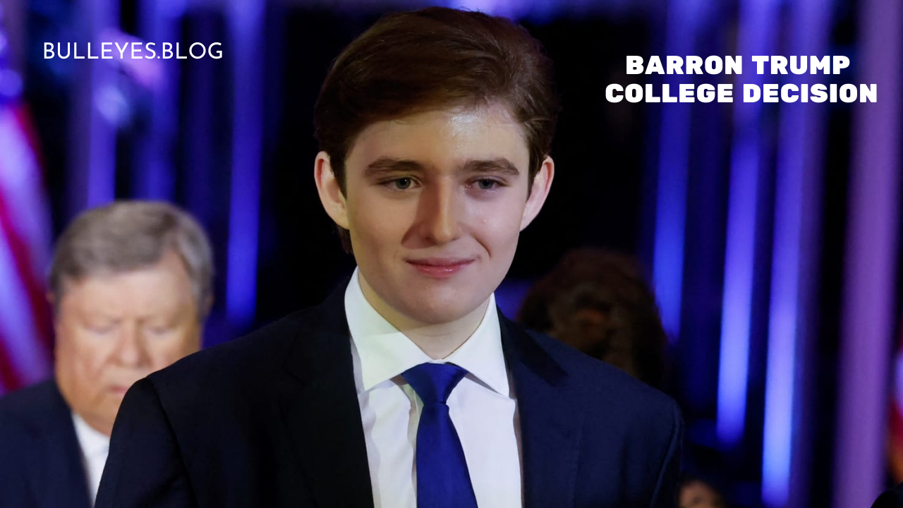 Barron Trump College Decision