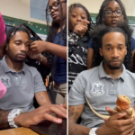 Teacher Students Unbraiding Hair