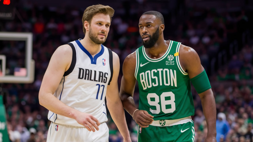 Boston Celtics vs Dallas Mavericks Timeline