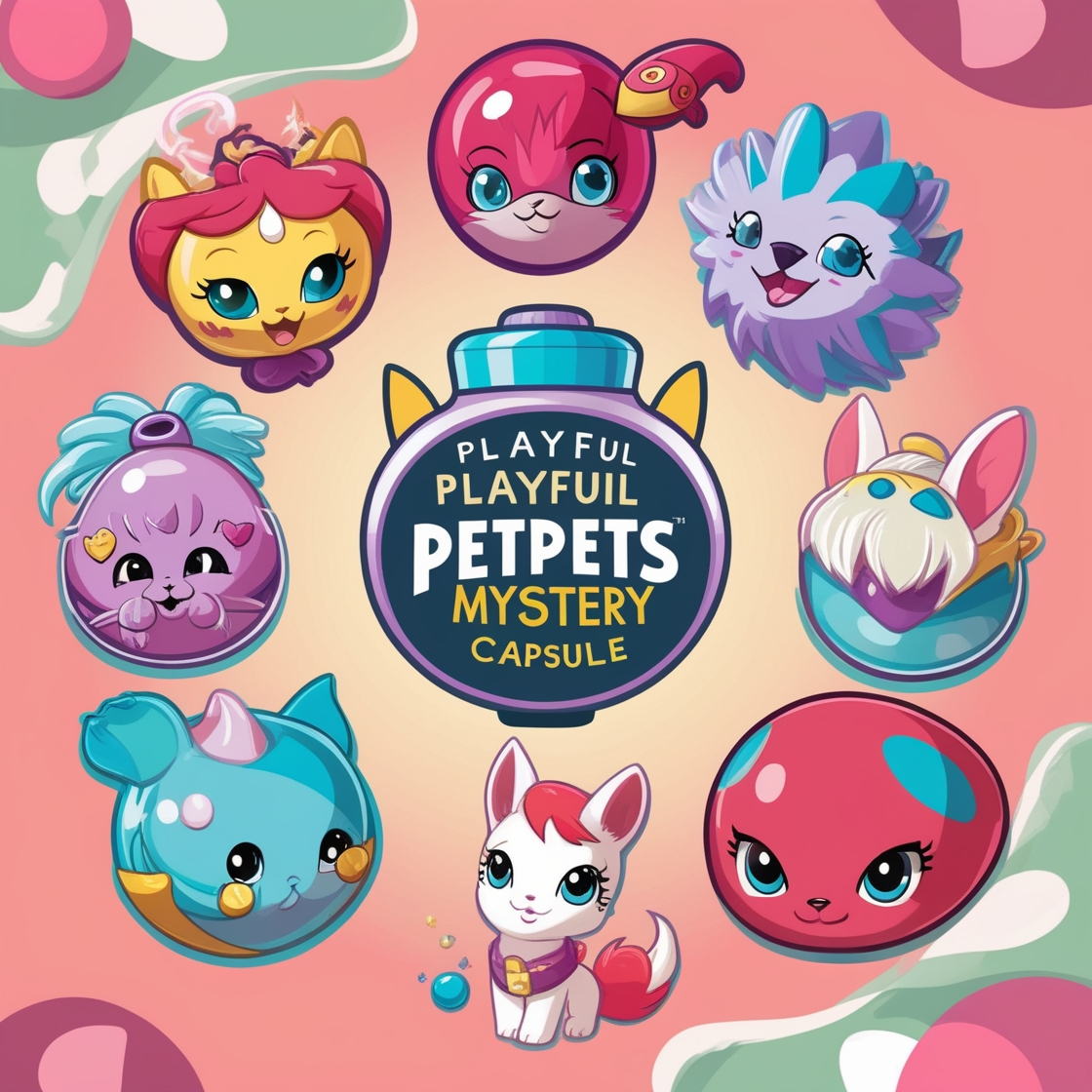 Playful Petpets Mystery Capsule