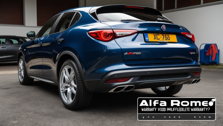 Does a Muffler Delete Void Warranty on Alfa Romeo?