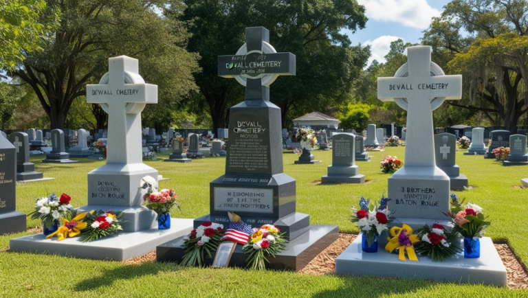 Devall Cemetery Baton Rouge 3 Brothers Drowning