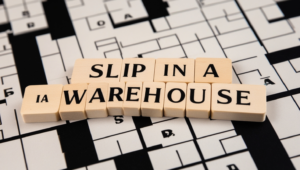 Slip in a Warehouse NYT Crossword