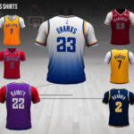 GBAS Shooting Shirts NBA 2K23 Mod