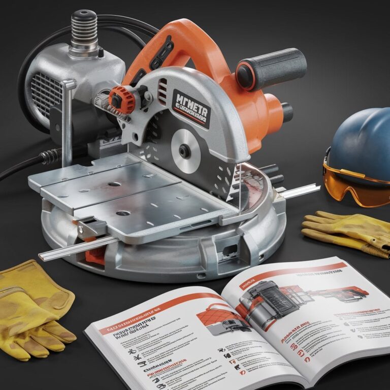 High Speed Air Metal Saw Model 91753 Manual