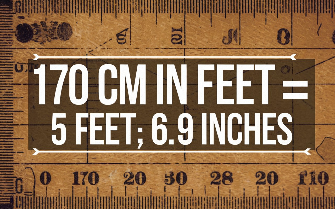 How Tall is 170 cm in Feet