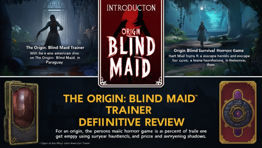 The Origin Blind Maid Trainer Definitive Review