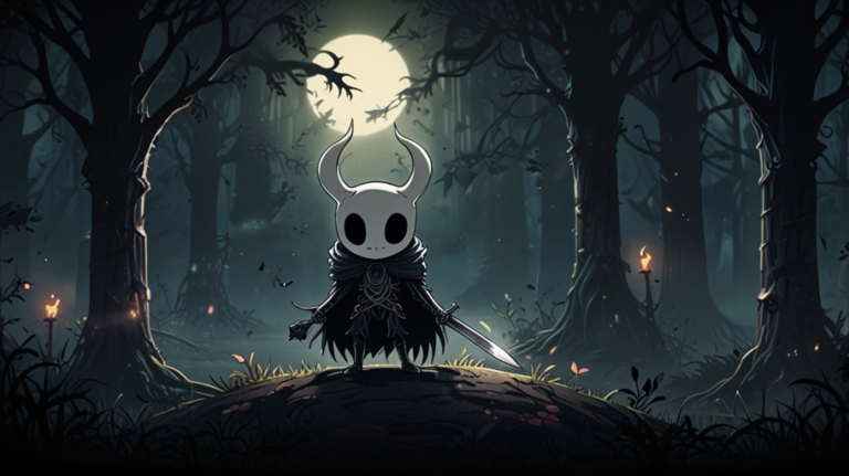 Wallpaper Hollow Knight Chained Up PFP 2K