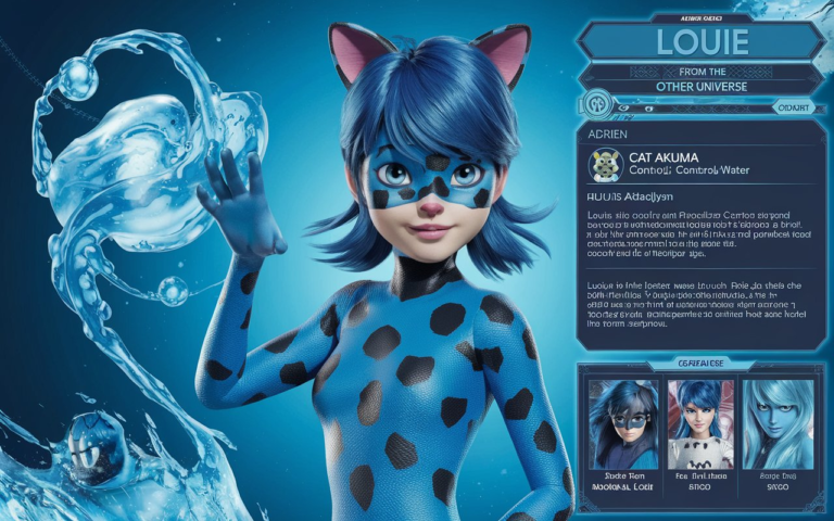 Louie from the Other Universe Miraculous Ladybug Chloe
