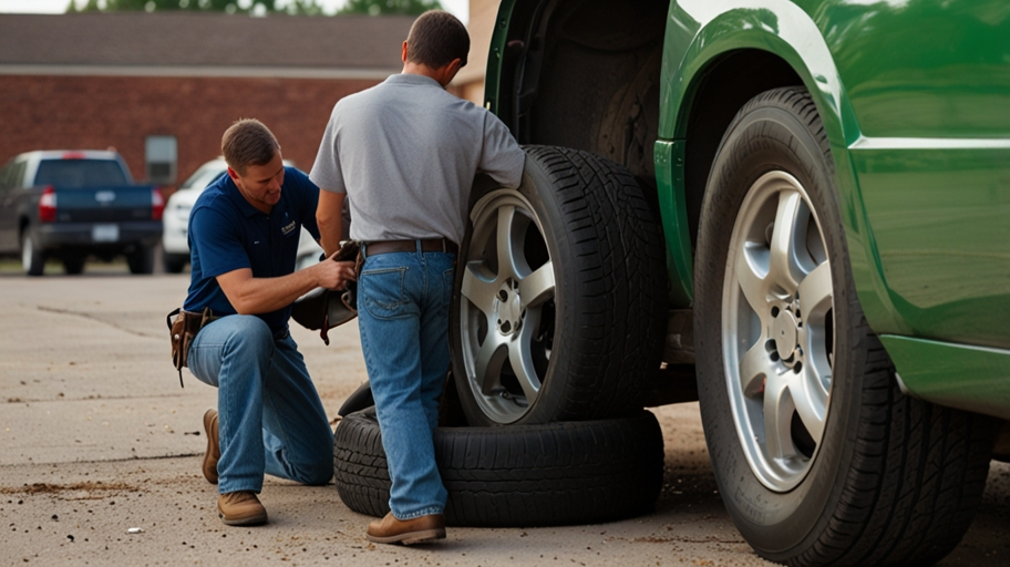 Mobile Tire Replacement Without Tow Topeka Bill After