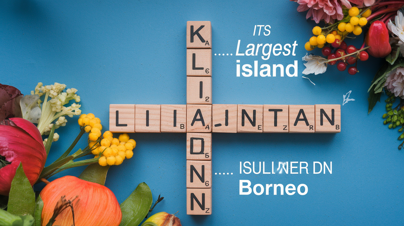 Its Largest Island in Borneo Crossword Clue