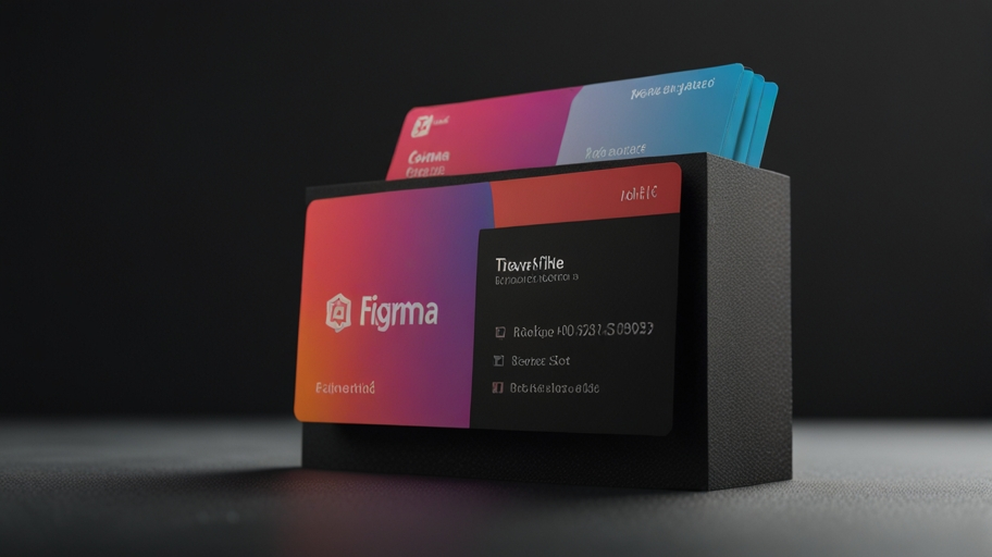 Business Card W and H in Figma