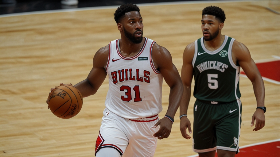 Chicago Bulls vs Milwaukee Bucks Match Player Stats