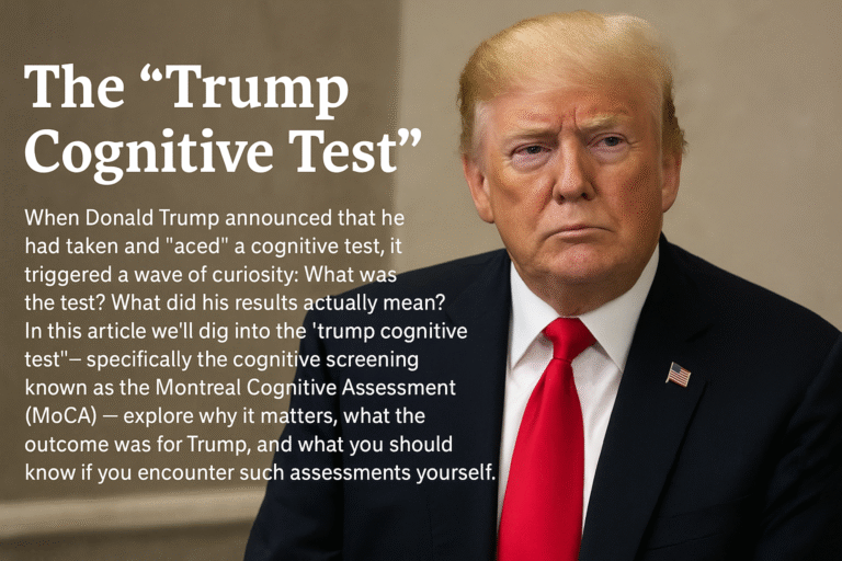 Trump Cognitive Test