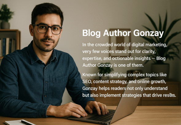 Blog Author Gonzay – The Voice Behind Smart Digital Growth